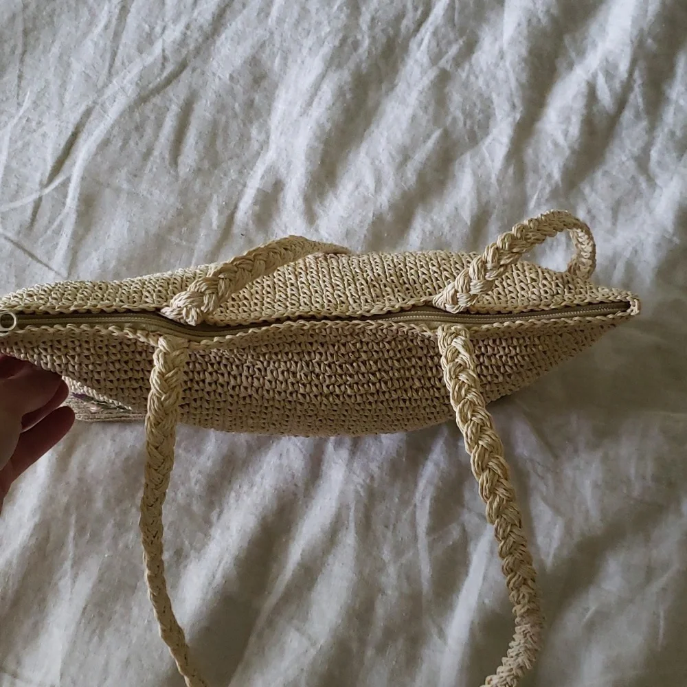 Cappelli straworld embroidered purse - Picture 6 of 16